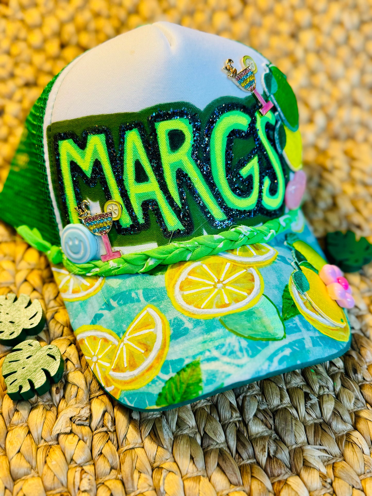 🍋 MARGS Trucker Hat – Margarita Vibes Only! 🍹