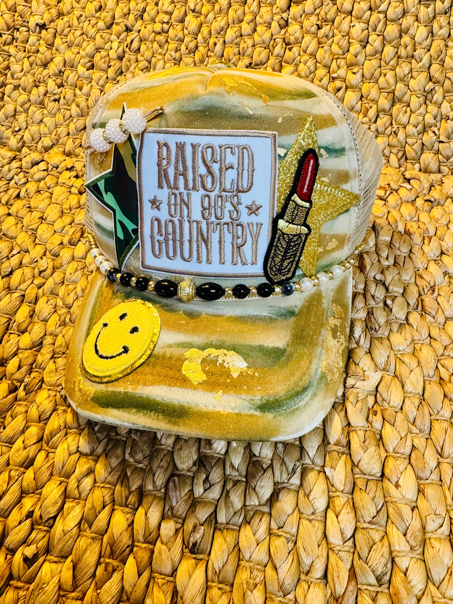 Raised on 90’s Country Trucker Hat – Retro Western Style