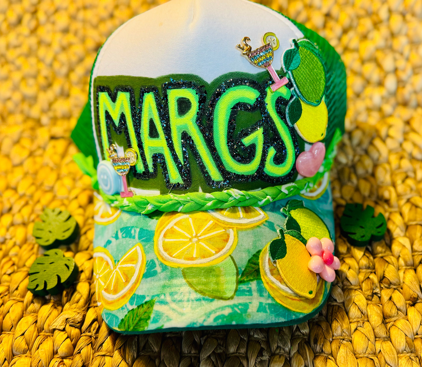 🍋 MARGS Trucker Hat – Margarita Vibes Only! 🍹