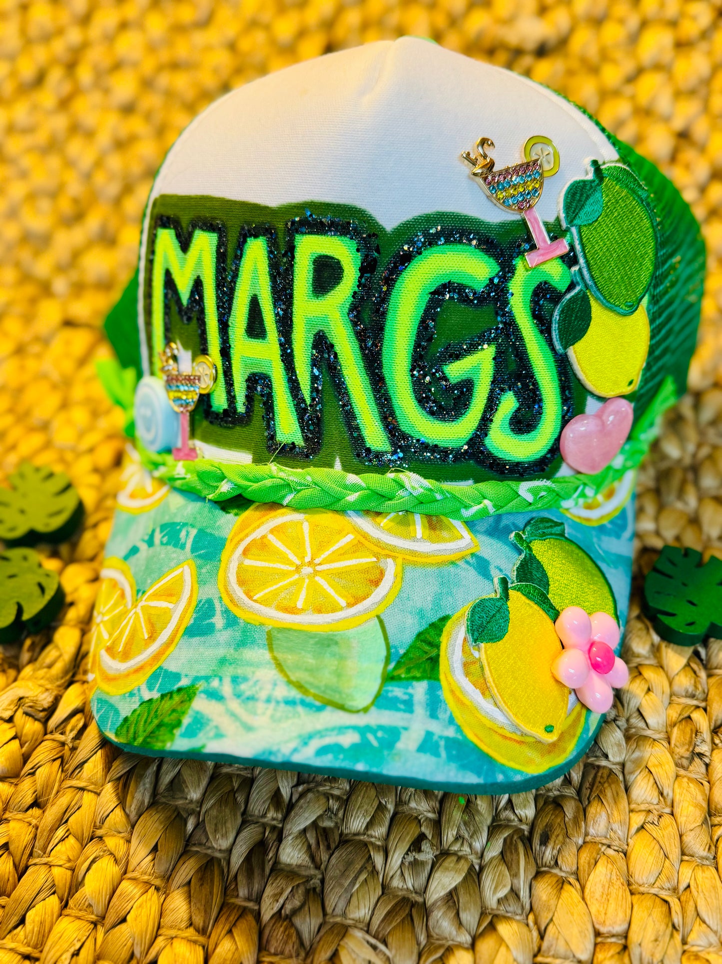 🍋 MARGS Trucker Hat – Margarita Vibes Only! 🍹