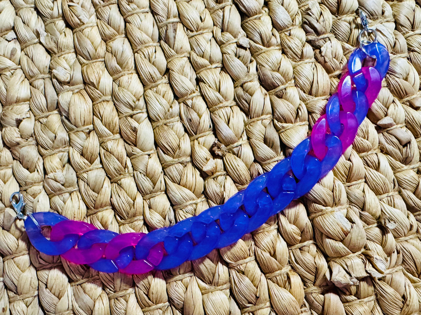 Purple Hat Chain – Removable Ombre Hat Charm