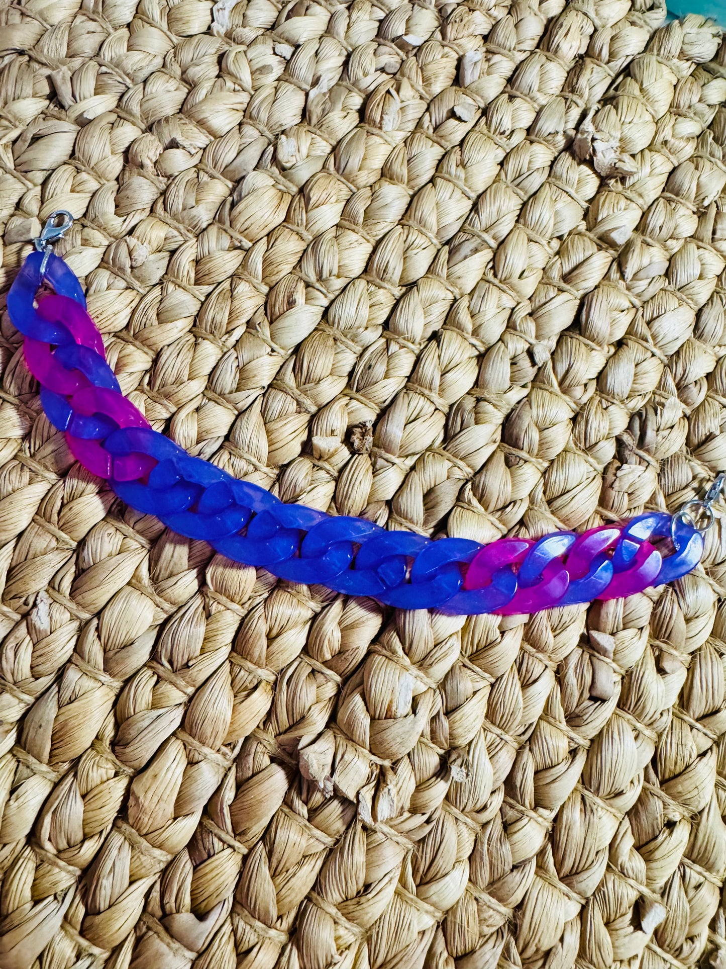 Purple Hat Chain – Removable Ombre Hat Charm