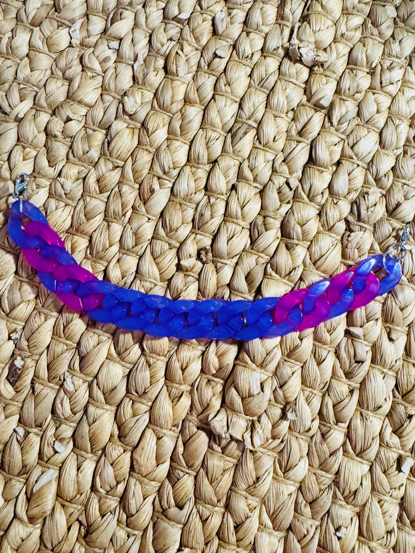 Purple Hat Chain – Removable Ombre Hat Charm