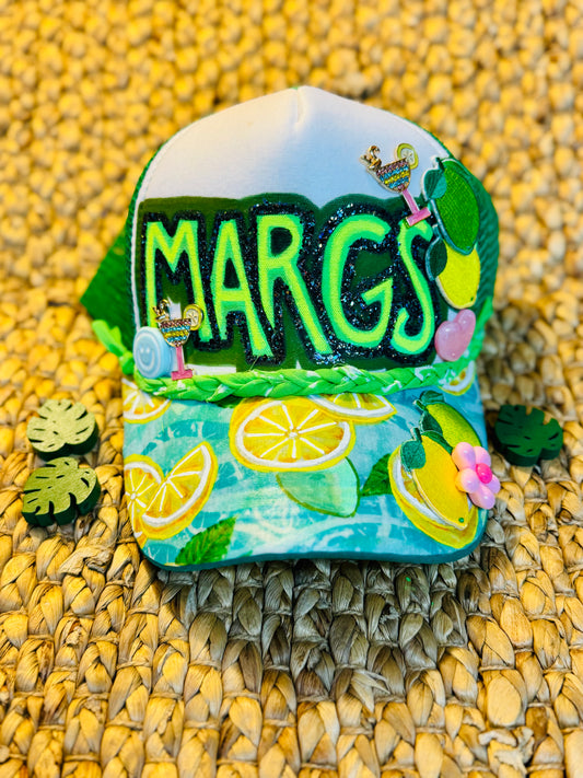 🍋 MARGS Trucker Hat – Margarita Vibes Only! 🍹