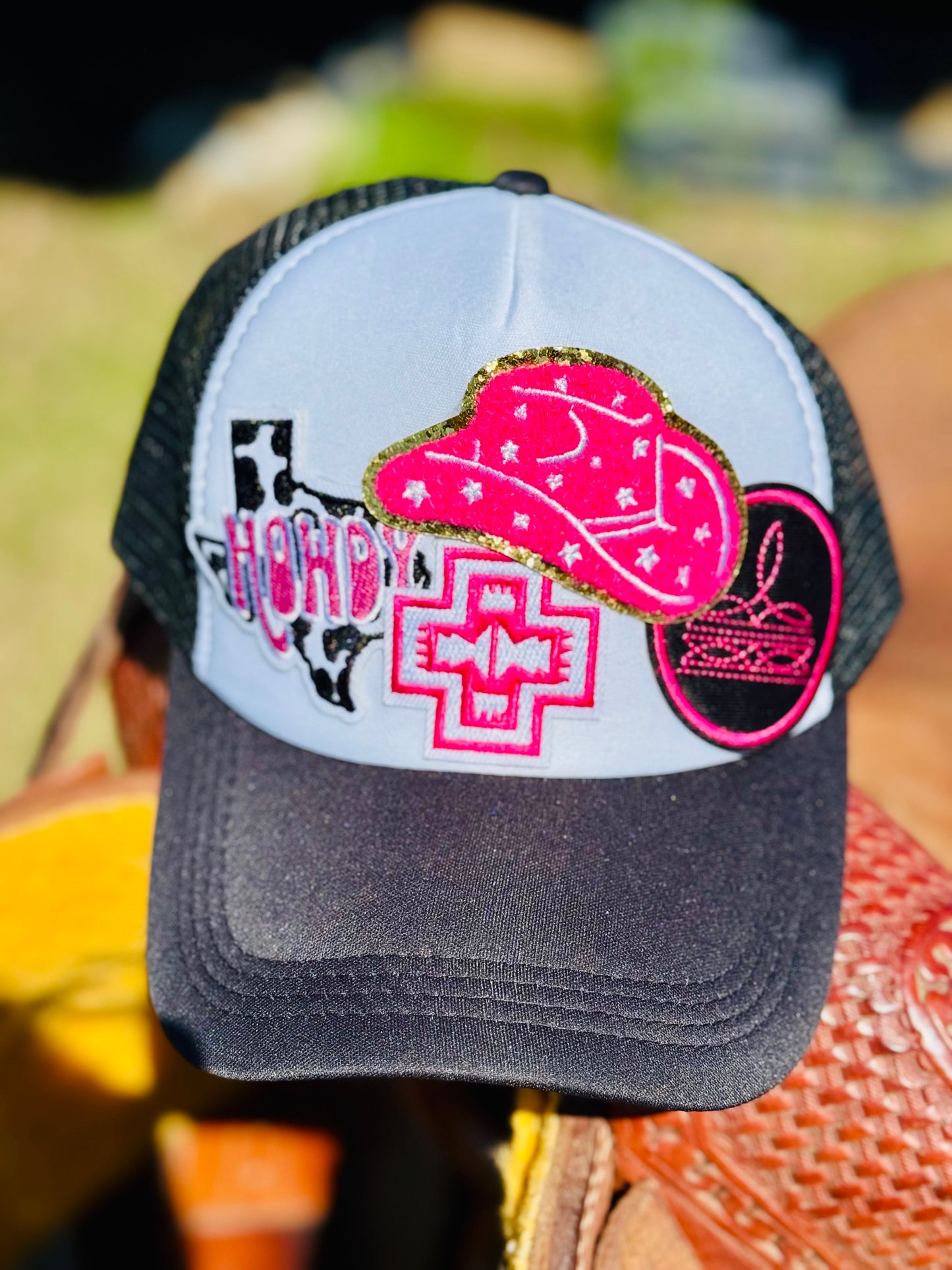 Howdy Texas Western Trucker Hat